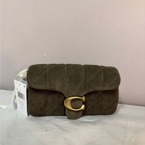 Coach Olive Suede Tabby 19